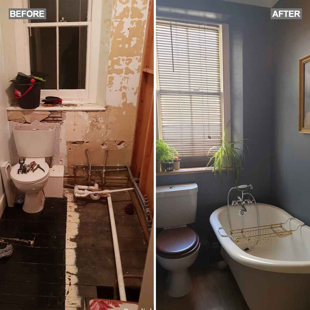 This cheap bathroom remodel cost £500 – but looks like it cost far more ... This cheap bathroom remodel cost £500 – but looks like it cost far more ...